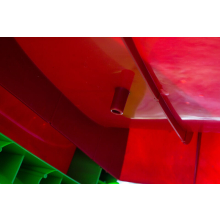                             DOLONI Klouzačka velká 243cm zeleno-červená                        