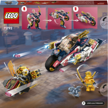                             LEGO® NINJAGO® 71792 Sora a její transformační motorobot                        