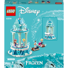                             LEGO® │ Disney Princess™ 43218 Kouzelný kolotoč Anny a Elsy                        