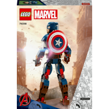                             LEGO® Marvel 76258 Sestavitelná figurka: Captain America                        