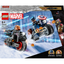                            LEGO® Marvel 76260 Black Widow a Captain America na motorkách                        
