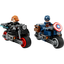                             LEGO® Marvel 76260 Black Widow a Captain America na motorkách                        