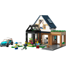                             LEGO® City 60398 Rodinný dům a elektromobil                        