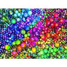                             Clementoni - Puzzle 1000 ColorBoom: Marvellous Marbles                        
