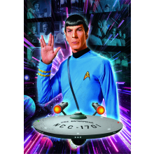                             Clementoni - Puzzle 500 Star Trek: Spock                        