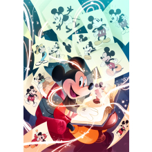                             Clementoni - Puzzle 1000 Disney 100 let: Mickey                        