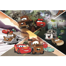                             Clementoni - Puzzle Maxi 104 Disney Cars: Auta na cestách                        