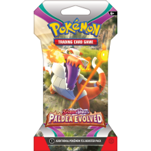                             Pokémon TCG: SV02 Paldea Evolved - 1 Blister Booster                        