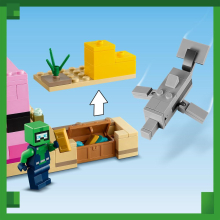                             LEGO® Minecraft® 21247 Domeček axolotlů                        