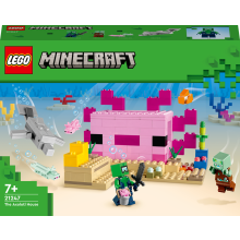                             LEGO® Minecraft® 21247 Domeček axolotlů                        
