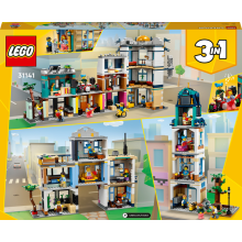                             LEGO® Creator 3 v 1 31141 Hlavní ulice                        
