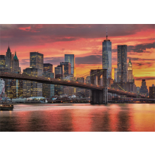                             Clementoni - Puzzle Řeka East River za soumraku, USA 1500 dílků                        