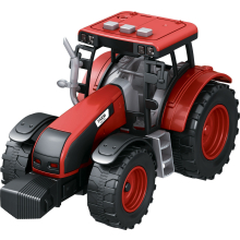                             CITY SERVICE CAR - 1:12 Farmářský tahač s vlekem a 2 traktory                        
