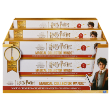                             Spin Master Harry Potter sběratelské hůlky ČARODĚJŮ s podstavcem                        
