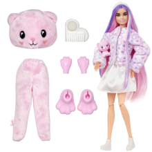                             Barbie cutie reveal Barbie pastelová edice - Medvěd                        