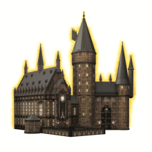                             Ravensburger Puzzle Harry Potter: Bradavický hrad - Velká síň (Noční edice) 540 dílků                        