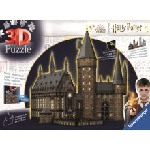                             Ravensburger Puzzle Harry Potter: Bradavický hrad - Velká síň (Noční edice) 540 dílků                        