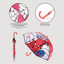                             Cerdá 2400000654 - Dětský manuální deštník Spider-Man                        