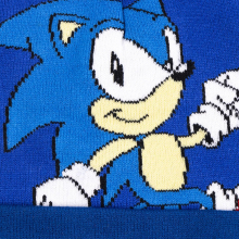                             Cerdá - Zimní dětská čepice Sonic modrá                        