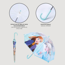                             Cerdá - Dětský manuální deštník Frozen - Ledové Království II                        