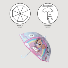                             Cerdá - Dětský manuální deštník Tlapková patrola Skye                        