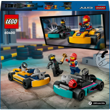                             LEGO® City 60400 Motokáry s řidiči                        