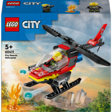                             LEGO® City 60411 Hasičský záchranný vrtulník                        