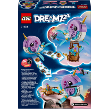                             LEGO® DREAMZzz™ 71472 Izzie a její horkovzdušný balón ​ve tvaru narvala                        