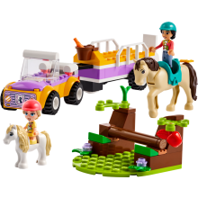                             LEGO® Friends 42634 Přívěs s koněm a poníkem                        