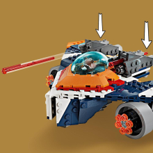                            LEGO® Marvel 76278 Rocketův tryskáč Warbird vs. Ronan                        