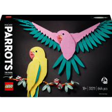                             LEGO® Art 31211 Kolekce zvířat – Papoušci ara                        