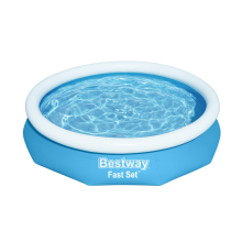                             BESTWAY 57458 - Nadzemní bazén kruhový 305 x 66 cm + kartušová filtrace                        