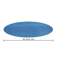                             BESTWAY 58060 - Solarní plachta na bazén 210 cm modrá kulatá                        