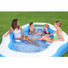                            BESTWAY 54409 - Nafukovací dětský bazén Splash View 270 x 198 x 51 cm                        