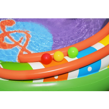                             BESTWAY 53117 - Nafukovací vodní hrací centrum Sing and Splash 295 x 190 x 137 cm                        