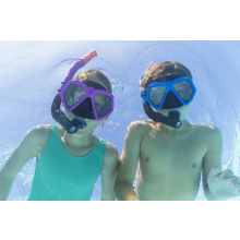                             BESTWAY 24070 - Potápěčská maska se šnorchlem Dominator 7+                        