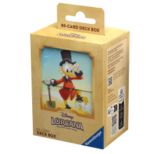                             Disney Lorcana TCG S3: Into the Inklands - Deck Box Scrooge                        