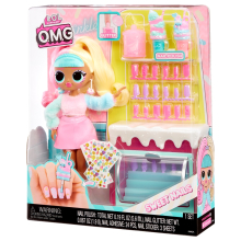                             L.O.L. Surprise! OMG Nehtové studio s panenkou - Candylicious Sprinkles Shop                        