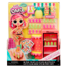                             L.O.L. Surprise! OMG Nehtové studio s panenkou - Pinky Pops Fruit Shop                        