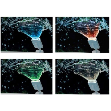                             INTEX - Multi-Color LED vodní fontána                        