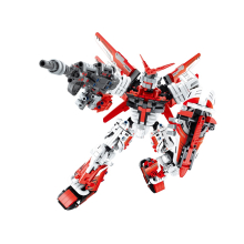                             MECHANICAL MASTER - Stavebnice Bojový robot červený 1100 ks                        