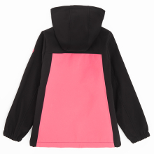                             COOL CLUB - Dívčí bunda černo-růžová vel. 170                        