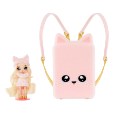                             Na! Na! Na! Surprise Mini batoh s pokojíčkem - Parisian Kitty                        