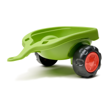                             FALK Odrážedlo a chodítko 2v1 Traktor Claas světle zelený s volantem                        