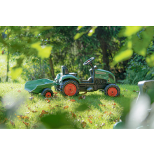                             FALK Šlapací traktor FARM LANDER 2054L s přívěsem - zelený                        