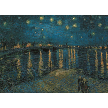                             Clementoni 39344 - Puzzle 1000 Museum Orsay Van Gogh                        