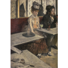                             Clementoni 39761 - Puzzle 1000 Museum Orsay Degas, Dans un café                        