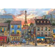                             Clementoni 39820 - Puzzle 1000 Ulice v Paříži                        