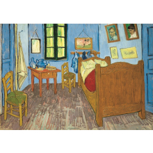                             Clementoni 39616 - Puzzle 1000 Museum Chambre Arles V.Gogh                        