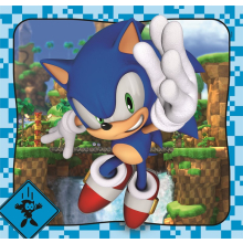                             Clementoni 25320 - Puzzle 3x48 Square Sonic                        